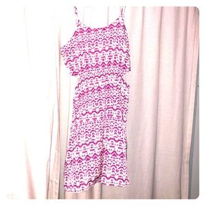 Side cut out mini dress.
